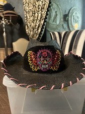 Skull Embroidered Cowboy Hat