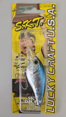 Discontinued Lucky Craft SKT DR RT Aurora Black Crankbait Skeet Reese Rattle In