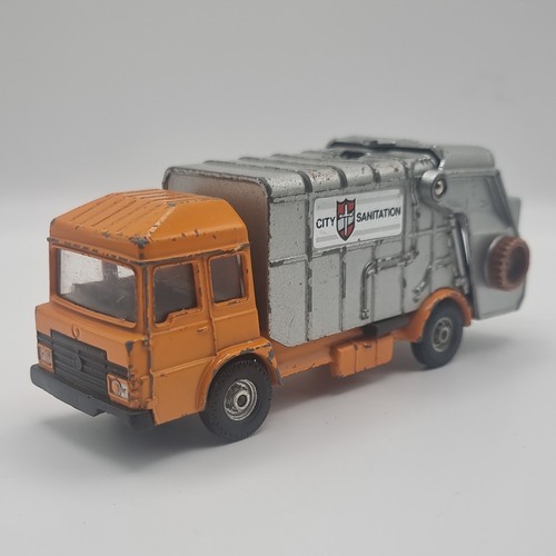 Vintage 1970 Corgi Revopak Refuse Collector City Sanitation Model Good Condition - Picture 1 of 14