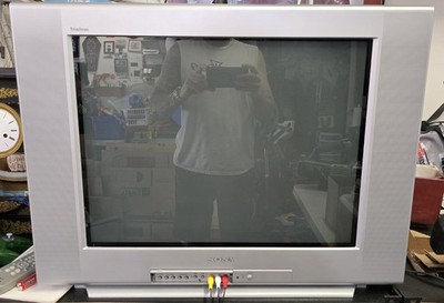 SONY WEGA FD TRINITRON KV-27FS100L RETRO GAMING CRT TV W/RC+Manual SOCAL PICKUP!