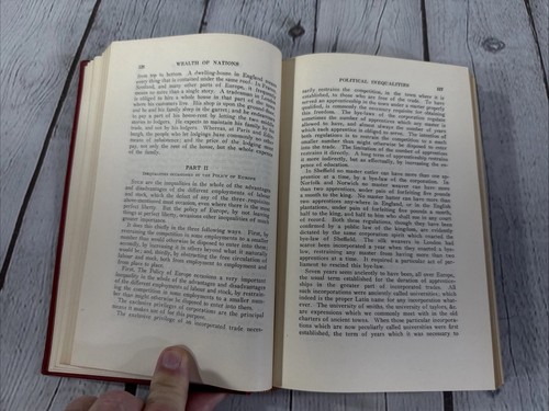 The Harvard Classics WEALTH OF NATIONS #10 By ADAM SMITH 1909 First Edition - Picture 9 of 13