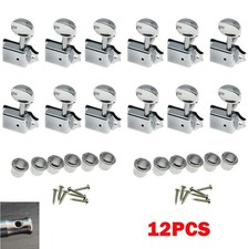 2 Set For Strat/Tele Vintage Guitar Tuning Keys Guitar Tuners Machine Heads US