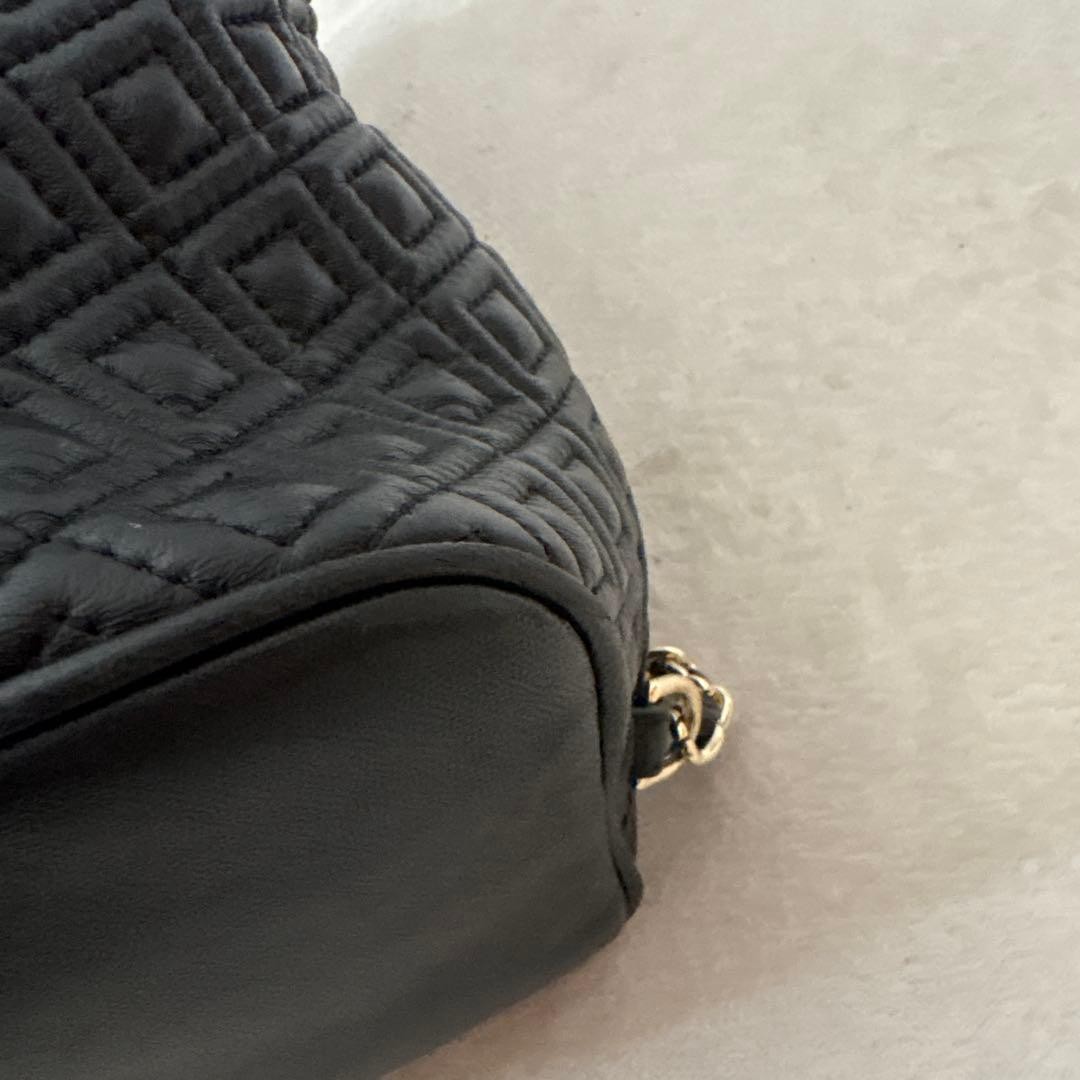 Tory Burch Fleming Backpack Leather Quilting Embo… - image 8