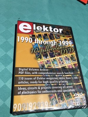 Elektor Media Elektor 1990 1999 DVD Digital Archive PDF Standard Edition