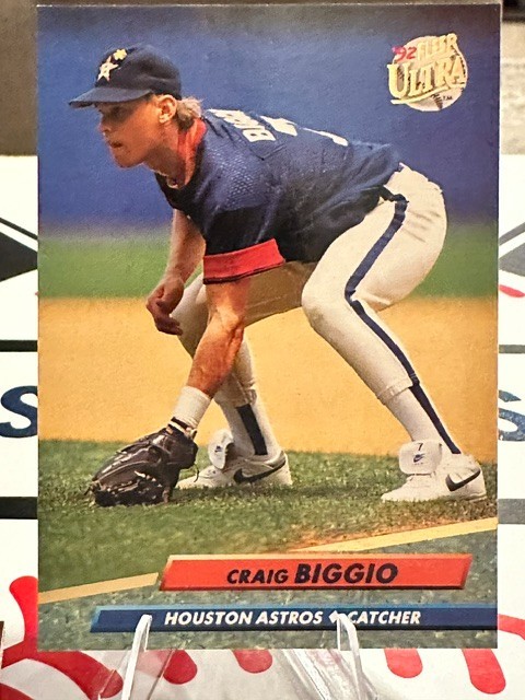 Craig Biggio 1992 Fleer Ultra #199! 2 Card Min! See Desc!