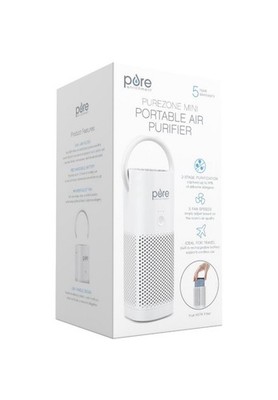 Pure Enrichment New Purezone Mini Portable Air Purifier Rechargeable Cordless