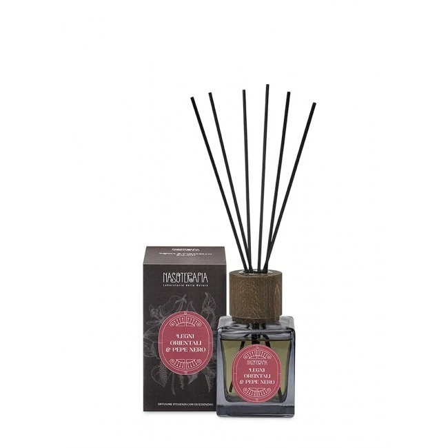 Nasoterapia Diffusore a Bastoncini Legni Orientali e Pepe Nero 200 ml