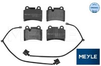 Meyle 0252409717 Bremsbelagsatz FüR Scheibenbremse Bremsbelagsatz FüR Vw