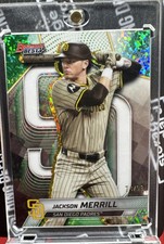 2025 Bowman's Best - Jackson Merrill #17 Green Refractor /99