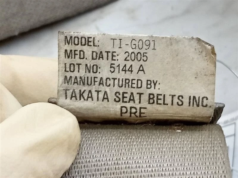 Seat Belt Front Bucket Driver Retractor Fits 04-06 INFINITI QX56 137401 Foto 4 de 4