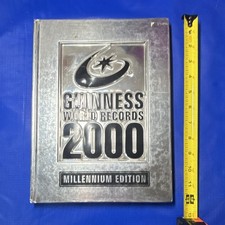 🌟 VINTAGE GUINNESS 2000 MILLENNIUM EDITION Book Of World Records Hardcover