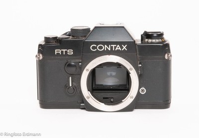 Contax RTS Spiegelreflexkamera, nur Gehäuse, gebraucht, defekt, vom Fachhandel