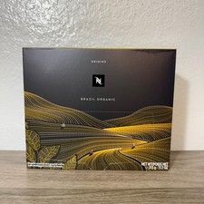 Nespresso Professional Brazil Organic Coffee Capsules Espresso 50 Count 10/2026