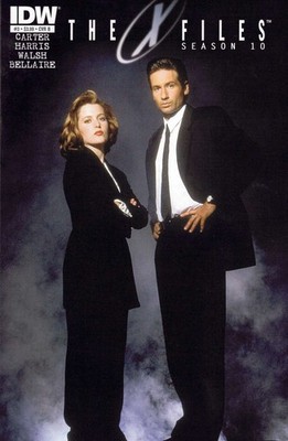 X-Files, The: Season 10 #3B FN; IDW | David Duchovny Photo Cover - w/Bag+Board