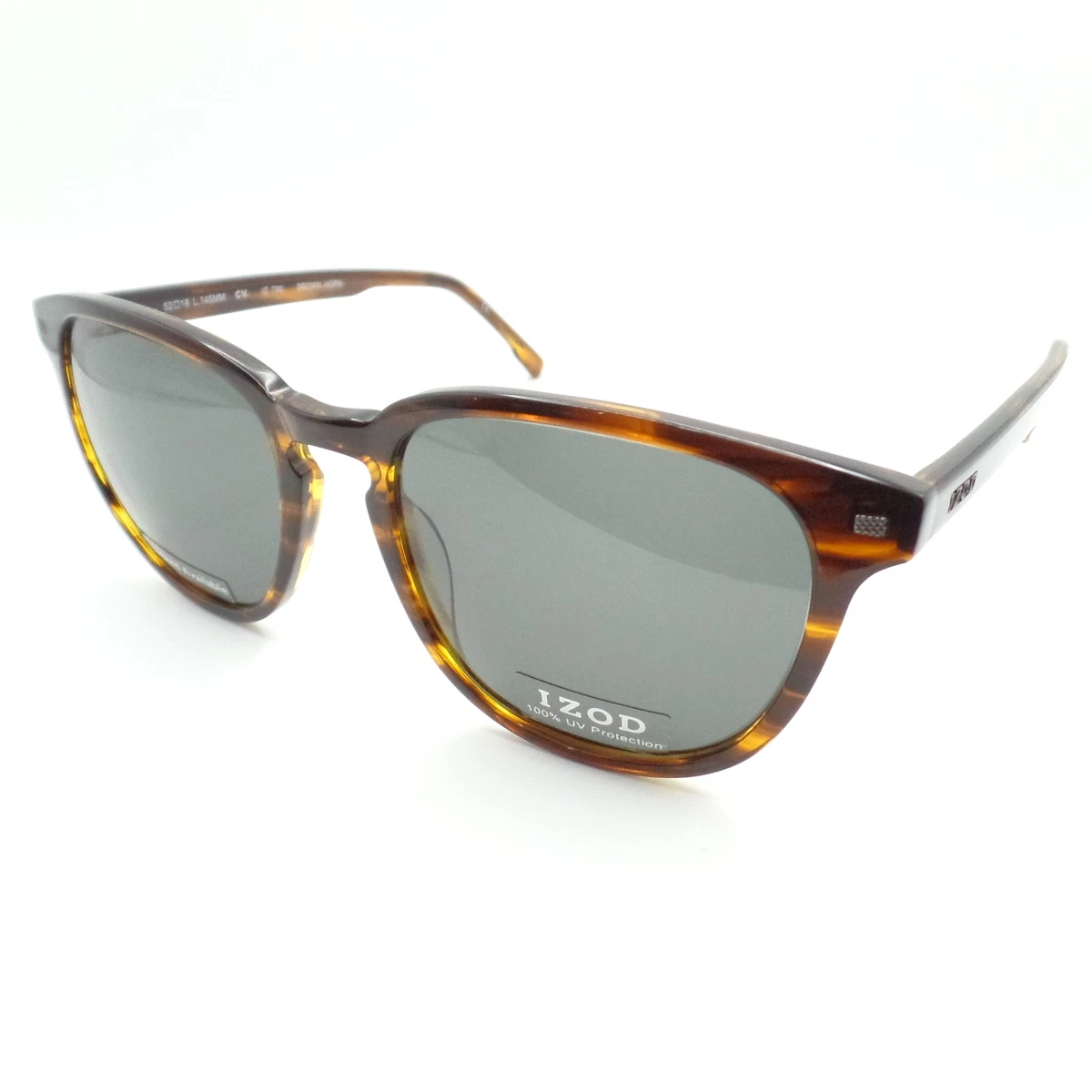 IZOD IZ 773 TORTOISE LAMINATE POLARIZED UV PROTECTION SUNGLASSES Tortoise Polarized Sunglasses main image 4