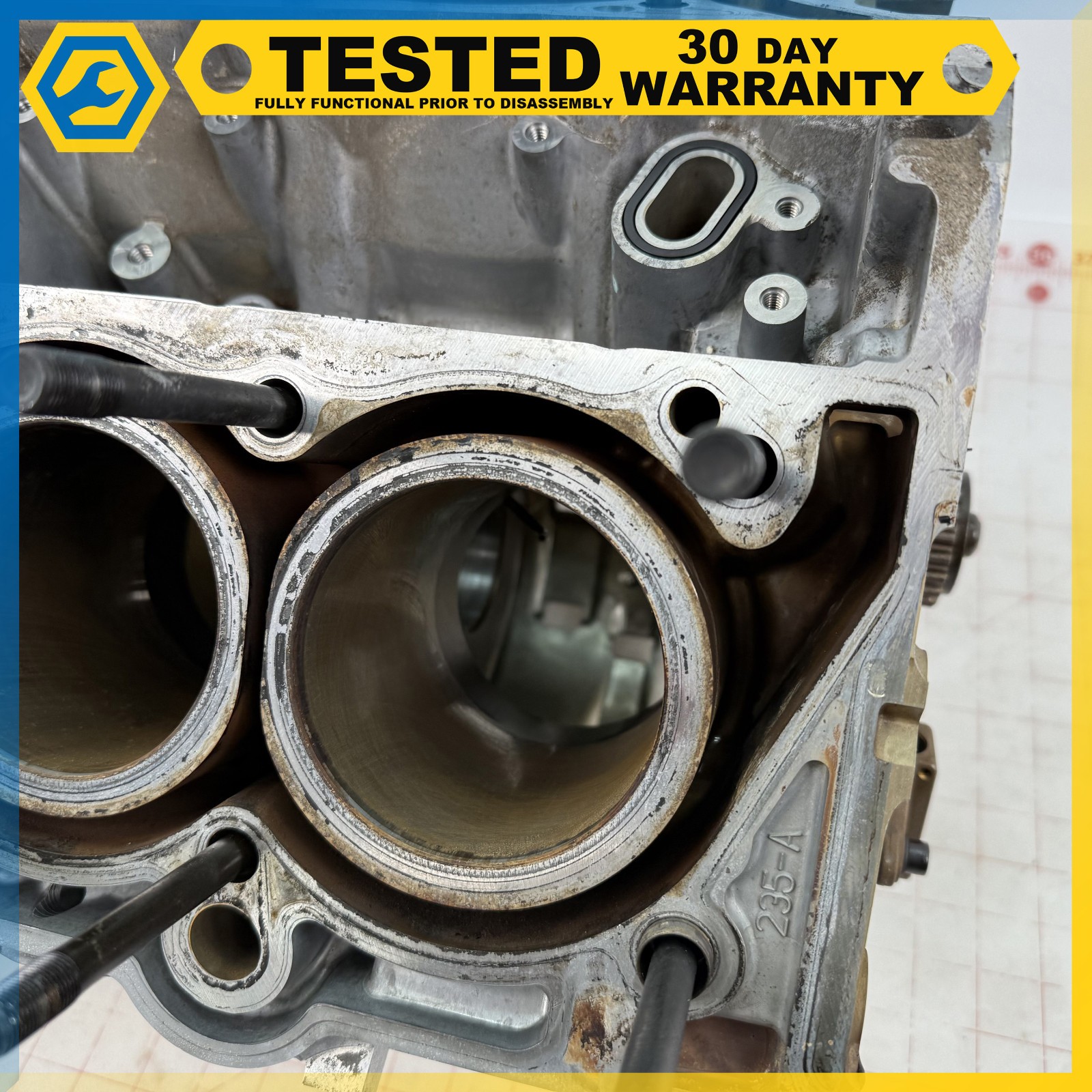 14-17 MASERATI GHIBLI 3.0L F160 engine CYLINDER BLOCK OEM