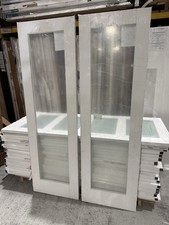 78x24” 35mm P10 White P10 Glaze Internal Doors(price Per Door)