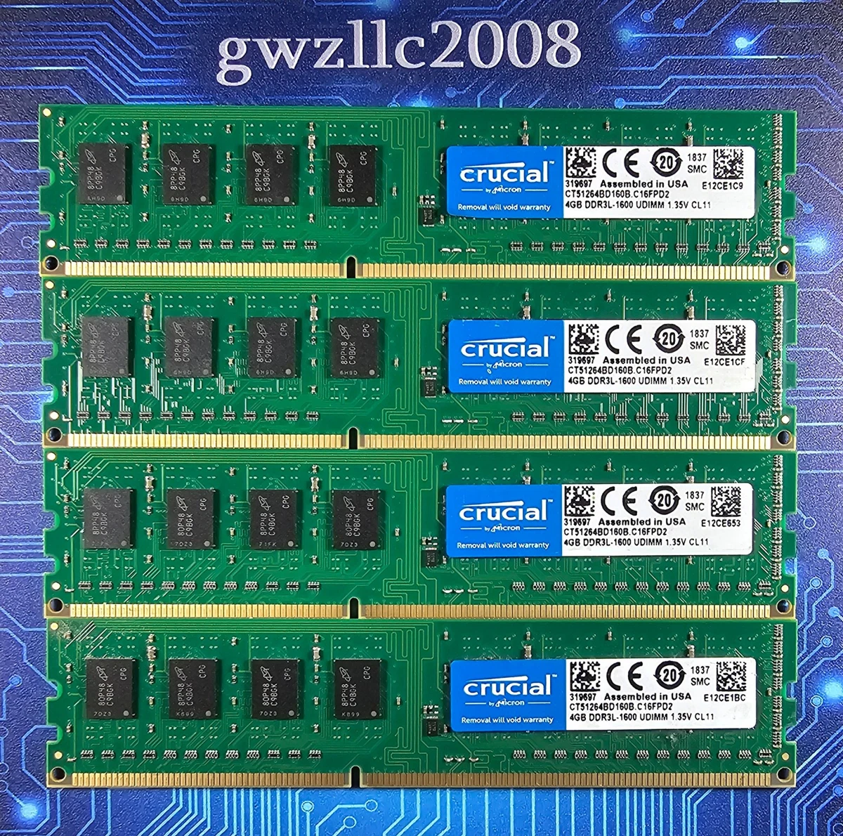 4GB PC3-12800 Computer RAM for sale | eBay