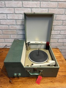Vintage RCA Victor 9-ES-6H Portable 4-Speed Record Player Turntable – 16/33/45/7