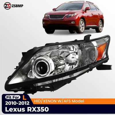 For 2010-2012 Lexus RX350 HID/Xenon Headlight w/AFS Chrome Driver 81150-0E061