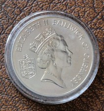 Rare Guernsey 2 Pound Coin, 50th Anniversary Normandy Landings 1994 MS