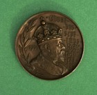 1901 British Bronze Medal King Edward VII — photo 1