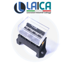 PORTAFUSIBILI 4 FUSE BOX SCATOLA PORTA FUSIBILE AUTO MOTO CAMPER NAUTICA 1 PZ