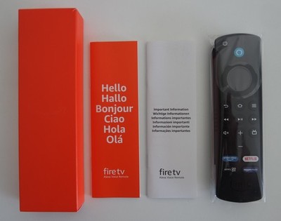 Amazon Alexa Sprachfernbedienung 3.Gen Fernbedienung Voice Remote für Fire TV