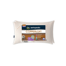 4-PACK Sertapedic Copperloft Bed Pillows, Firm Support , King