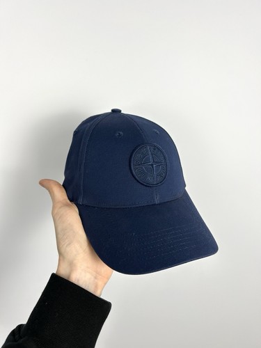 Blue Navy Stone Island Visor Cap - Foto 1 di 5