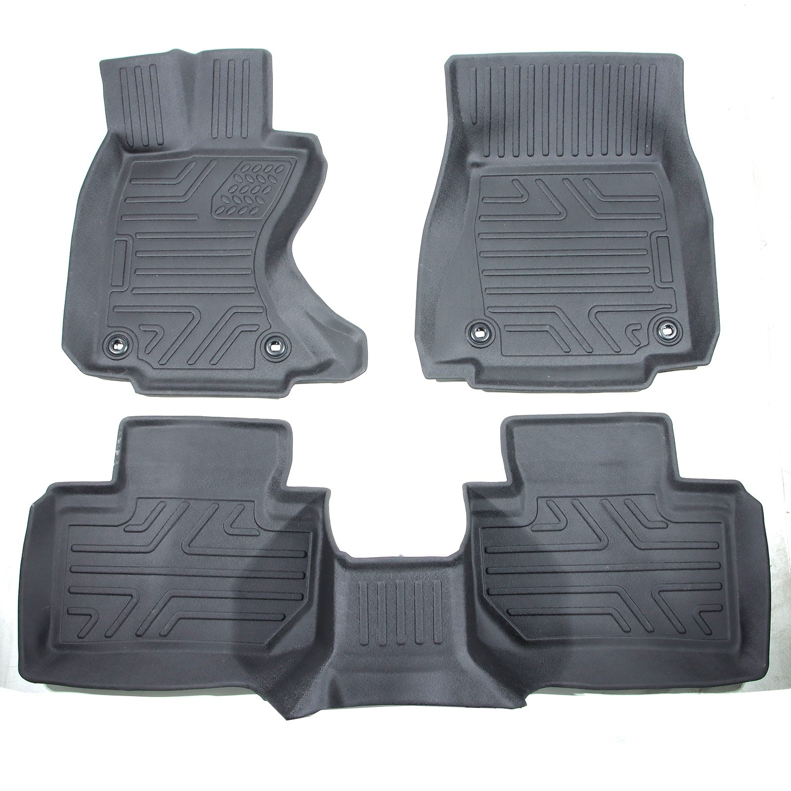 TPE Rubber Black For 2014-2024 Lexus IS Sedan AWD