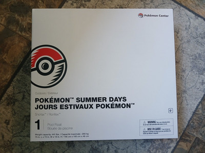 Pokémon Giant Snorlax Ride On Pool Float