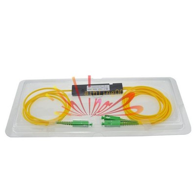 ONE SC 1X2 PLC Singlemode Fiber Optical splitter FTTH PLC SCAPC NEW