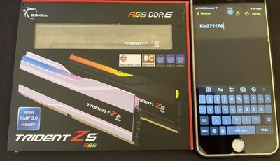 G.Skill Trident Z5 RGB 32GB DDR5-6400 CL32 XMP