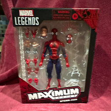 Marvel Legends Maximum Series Spider-Man Action Figure  Red Blue