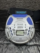 Vintage 2000 Panasonic SL-SW869V FM/AM Radio Shockwave Portable CD Player