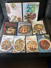 Lot Of 9 Weight Watchers Cookbooks - Diet / Weight Loss - Points - VERY GOOD