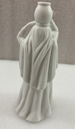 Avon Nativity Woman With Water Jar white porcelain Figurine w/Box 6.75"H - Picture 3 of 4