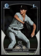 2023 BOWMAN DRAFT CHROME CHRISTIAN OPPOR RC CHICAGO WHITE SOX #BDC-82 BASE