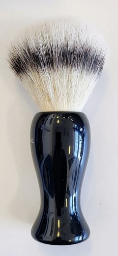 Mondial 1908 Bolton Black Resin Shaving Brush with EcoSilvertip Synthetic Badger - Picture 2 of 11