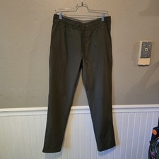 Vuori Meta Elastic Pants Mens Medium Oregano Green