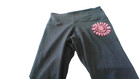 Victoria's Secret LOVE PINK DOG 1986 LOGO Charcoal Leggings Size M/26 Waist  — photo 7