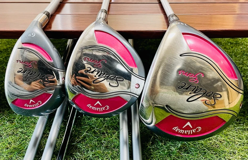 Women Callaway Fullset Solaire 1w5w6ut Iron 79PS 8pics L Flex Golf Club Ladies - Image 3 of 4