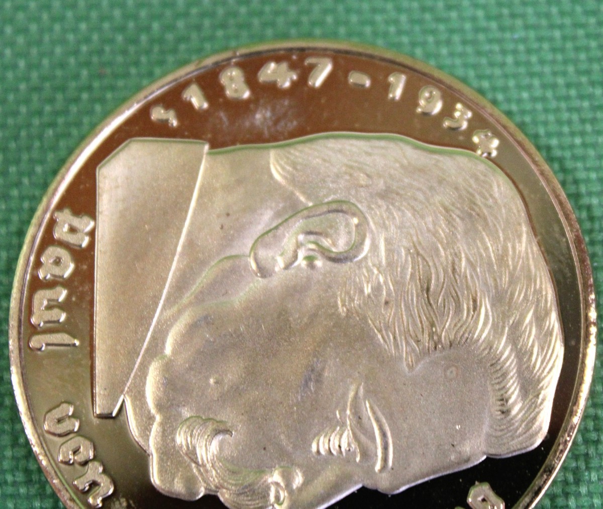 German World War II Chancellor Paul von Hindenburg 5 Mark Coin | eBay