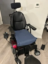 Avid Velocity Powerchair with LED Headlights, Power Tilt, and Recline Features