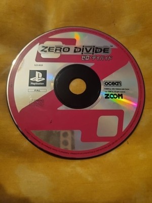 Zero Divide - PS1 Sony PlayStation 1, 1996 - Nur Disc - PAL