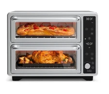 bella PRO - DoubleUp Oven with Probe Thermometer - Stainless Steel