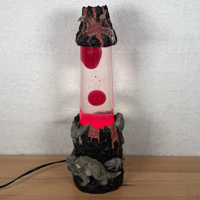 #ad Motion Lava Lamp Dinosaur Reptile T Rex Prehistoric Jurassic Dino VTG RARE 18” $299.99