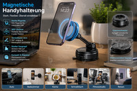 Vakuum Handyhalterung Magnetische Handyhalterung Auto 360° Saugnapf Alle Modelle