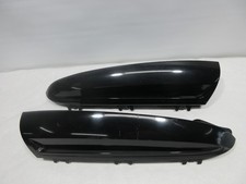 02-06 Escalade Left Right Pair Set D Pillar Rear Trim Quarter Molding Black